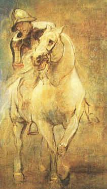 Anthony Van Dyck Soldier on Horseback china oil painting image